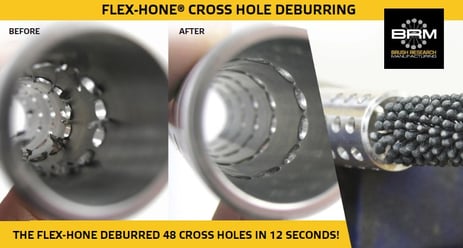 Flex-Hone Application Sales Sheet-Crosshole Deburring