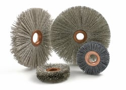 Copper Center Wheel Brushes