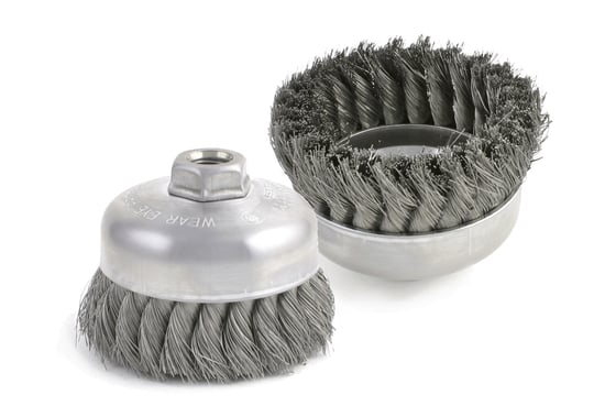 Knotted Wire Cup Brushes